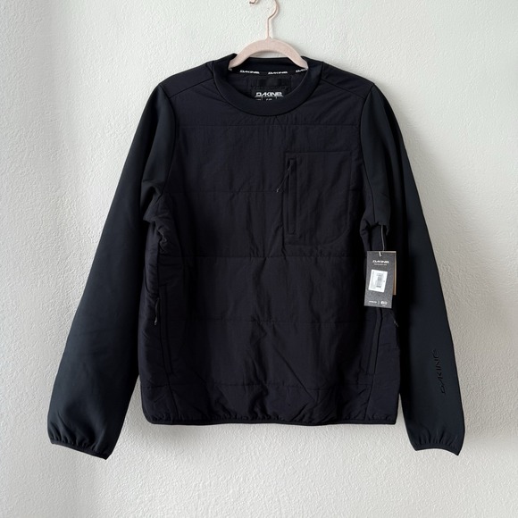 Dakine Cruiser Insulated Crew Pullover Shirt Jacket Unisex Small Black - Picture 4 of 14